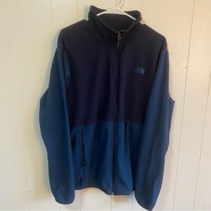 North Face zip fleece, size XL.